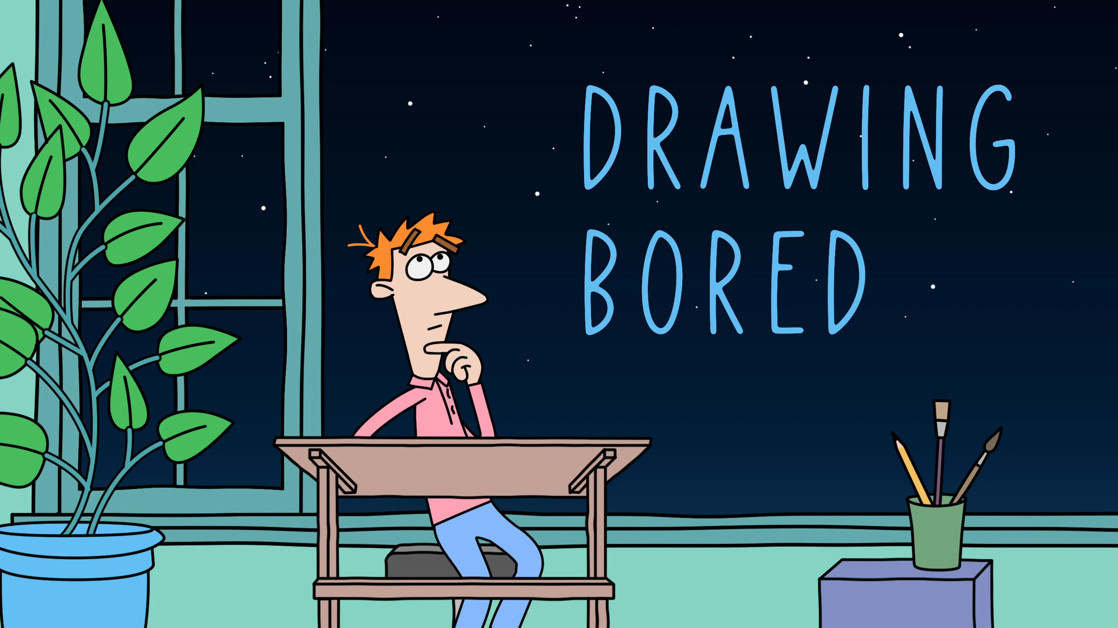Drawing Bored poster